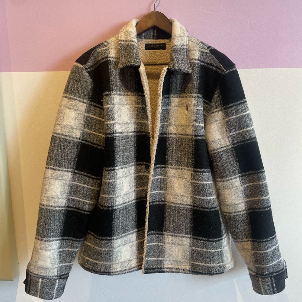 All Saints Litho Shirt Jacket